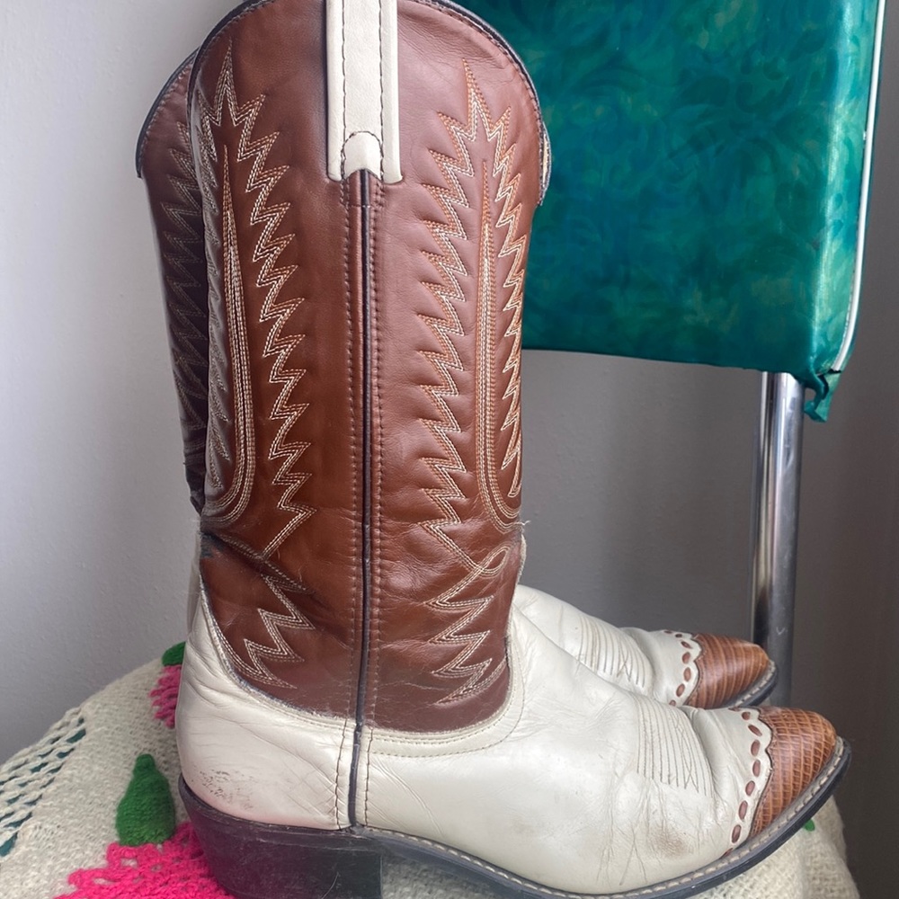 Vintage Trail Ridge (Corral West) Cowboy Boots